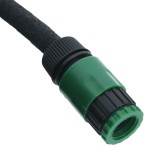 vidaXL Furtun poros de grădină, negru, 0,6", 10 m, cauciuc vidaXL Furtun poros de grădină, negru, 0,6", 10 m, cauciuc