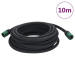vidaXL Furtun poros de grădină, negru, 0,6", 10 m, cauciuc vidaXL Furtun poros de grădină, negru, 0,6", 10 m, cauciuc