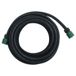 vidaXL Furtun poros de grădină, negru, 0,6", 10 m, cauciuc vidaXL Furtun poros de grădină, negru, 0,6", 10 m, cauciuc