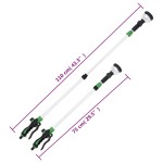 vidaXL Lance de pulverizare telescopică cu 10 modele, 75-110 cm vidaXL Lance de pulverizare telescopică cu 10 modele, 75-110 cm