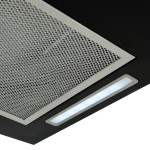 vidaXL Hotă insulă cu senzor tactil LCD, sticlă securizată vidaXL Hotă insulă cu senzor tactil LCD, sticlă securizată