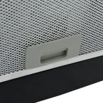 vidaXL Hotă insulă cu senzor tactil LCD, sticlă securizată vidaXL Hotă insulă cu senzor tactil LCD, sticlă securizată