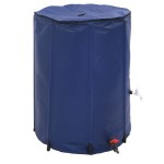 vidaXL Rezervor de apă cu robinet, pliabil, 750 L, PVC vidaXL Rezervor de apă cu robinet, pliabil, 750 L, PVC