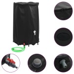vidaXL Rezervor de apă cu robinet, pliabil, 500 L, PVC vidaXL Rezervor de apă cu robinet, pliabil, 500 L, PVC