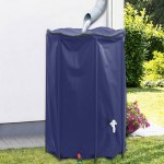 vidaXL Rezervor de apă cu robinet, pliabil, 1000 L, PVC vidaXL Rezervor de apă cu robinet, pliabil, 1000 L, PVC