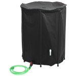 vidaXL Rezervor de apă cu robinet, pliabil, 1350 L, PVC vidaXL Rezervor de apă cu robinet, pliabil, 1350 L, PVC
