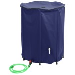 vidaXL Rezervor de apă cu robinet, pliabil, 1350 L, PVC vidaXL Rezervor de apă cu robinet, pliabil, 1350 L, PVC