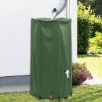 vidaXL Rezervor de apă cu robinet, pliabil, 100 L, PVC vidaXL Rezervor de apă cu robinet, pliabil, 100 L, PVC