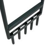 vidaXL Aerator gazon 5 tije tubulare, verde oțel vopsit electrostatic vidaXL Aerator gazon 5 tije tubulare, verde oțel vopsit electrostatic