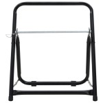 vidaXL Căruț tambur furtun 48 cm 45 kg negru oțel vopsit electrostatic vidaXL Căruț tambur furtun 48 cm 45 kg negru oțel vopsit electrostatic