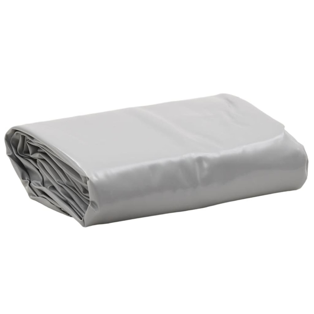 vidaXL Prelată, gri, 1,5x2,5 m, 650 g/m²