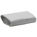 vidaXL Prelată, gri, 5x5 m, 650 g/m²
