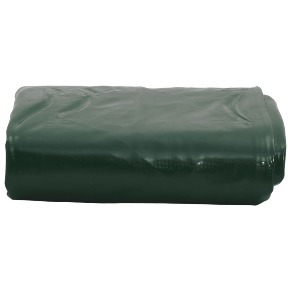 vidaXL Prelată, verde, 1x2,5 m, 650 g/m²