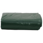 vidaXL Prelată, verde, 1x2,5 m, 650 g/m²