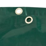 vidaXL Prelată, verde, 5x6 m, 650 g/m²