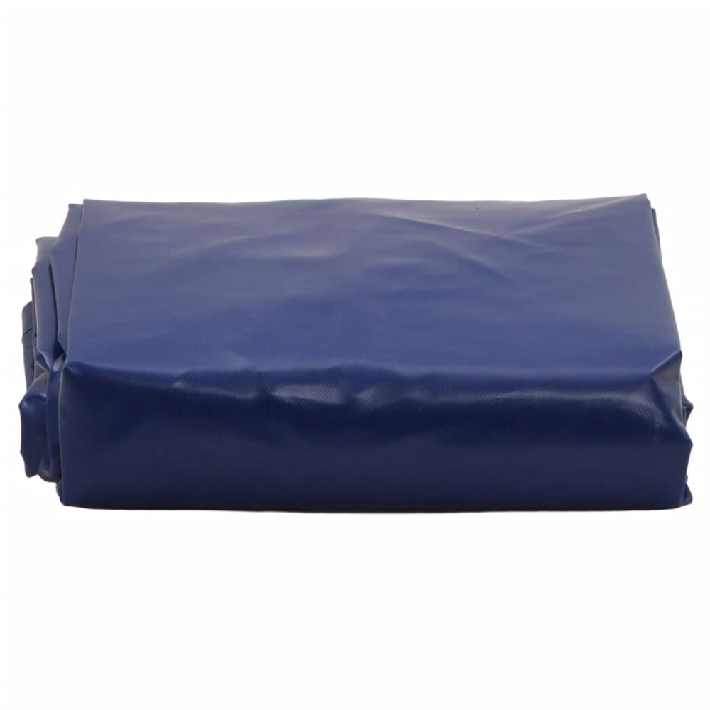 vidaXL Prelată, albastru, 5x6 m, 650 g/m²