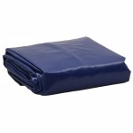 vidaXL Prelată, albastru, 5x8 m, 650 g/m²
