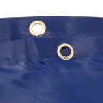 vidaXL Prelată, albastru, 5x8 m, 650 g/m²