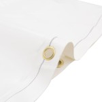 vidaXL Prelată, alb, 5x6 m, 650 g/m²