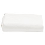vidaXL Prelată, alb, 5x8 m, 650 g/m²