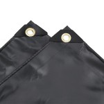 vidaXL Prelată, negru, 2,5x4,5 m, 650 g/m²