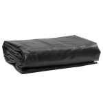 vidaXL Prelată, negru, 5x7 m, 650 g/m²