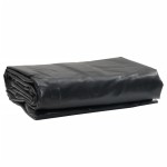 vidaXL Prelată, antracit, 4x5 m, 650 g/m²