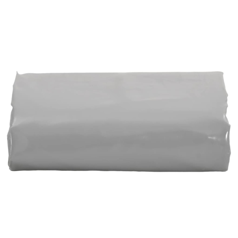 vidaXL Prelată, gri, 4x5 m, 650 g/m²