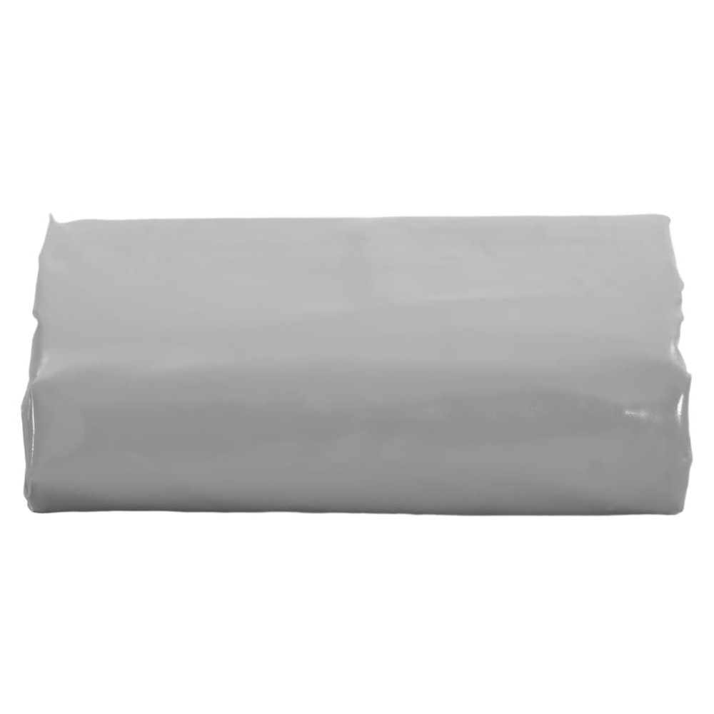 vidaXL Prelată, gri, 4x7 m, 650 g/m²