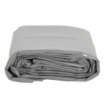 vidaXL Prelată, gri, 4x8 m, 650 g/m²