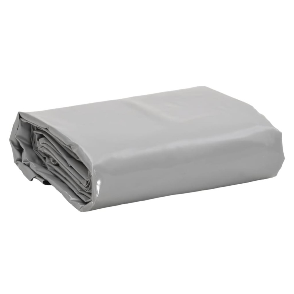 vidaXL Prelată, gri, 1x2,5 m, 650 g/m²