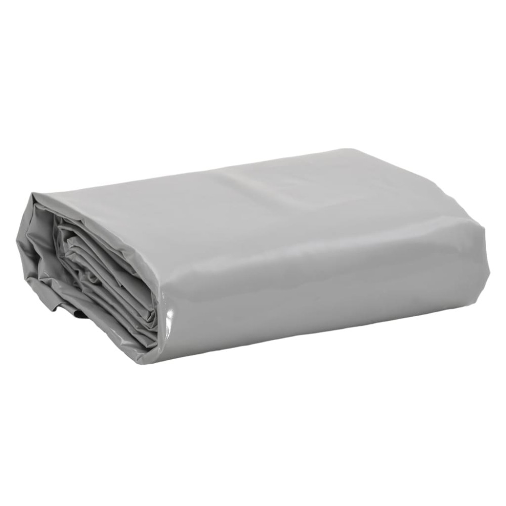 vidaXL Prelată, gri, 5x5 m, 650 g/m²