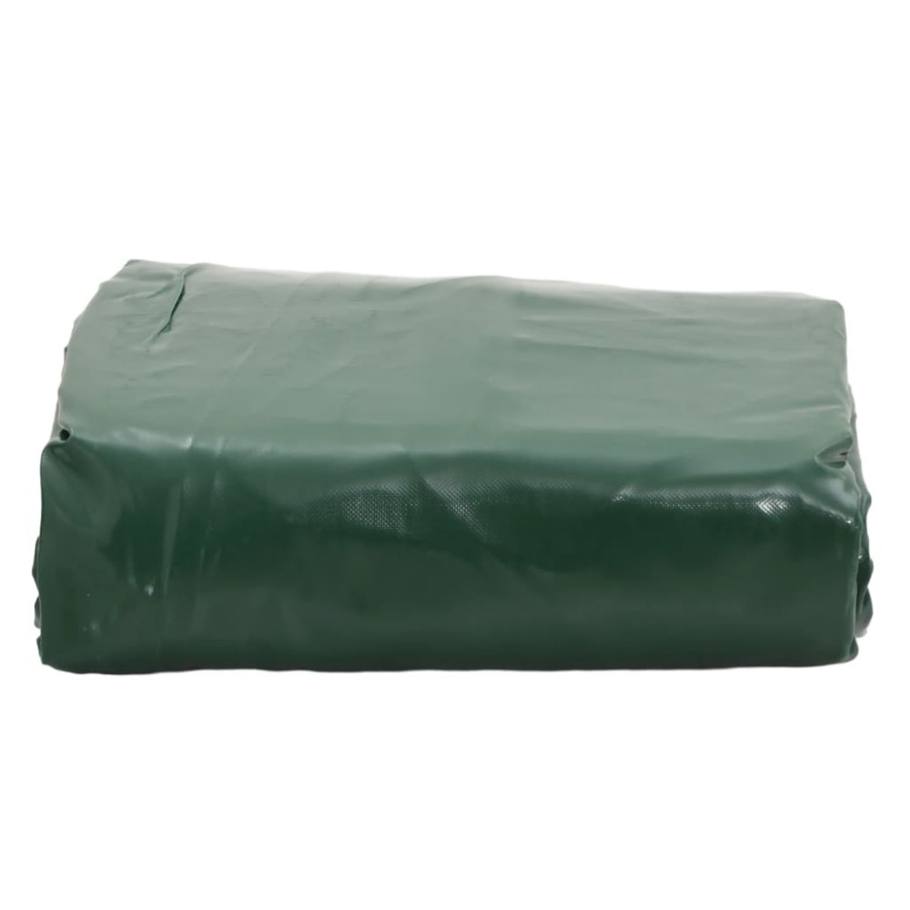 vidaXL Prelată, verde, 3x5 m, 650 g/m²