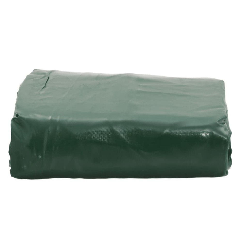 vidaXL Prelată, verde, 1,5x10 m, 650 g/m²