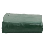 vidaXL Prelată, verde, 5x7 m, 650 g/m²