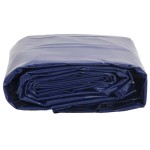 vidaXL Prelată, albastru, 3x5 m, 650 g/m²