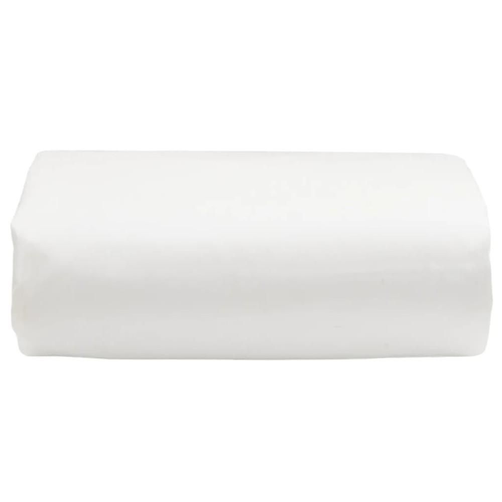 vidaXL Prelată, alb, 2x3 m, 650 g/m²