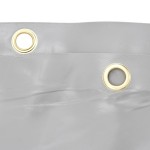 vidaXL Prelată, gri, Ø 2,4 m, 650 g/m²