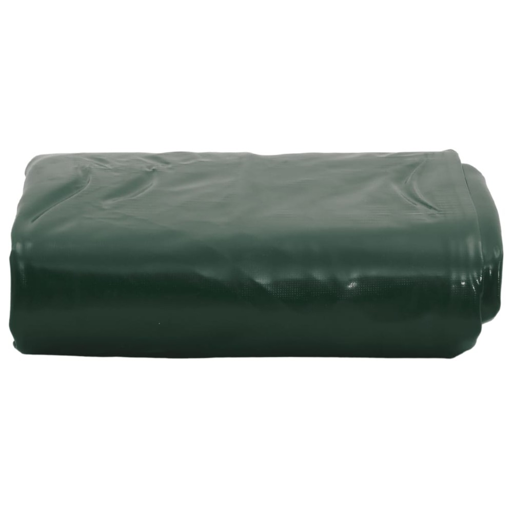 vidaXL Prelată, verde, Ø 2,6 m, 650 g/m²