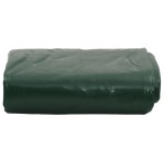 vidaXL Prelată, verde, Ø 2,6 m, 650 g/m²
