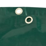 vidaXL Prelată, verde, Ø 2,6 m, 650 g/m²