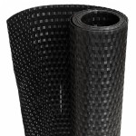vidaXL Paravan pentru balcon, negru, 300x80 cm, poliratan vidaXL Paravan pentru balcon, negru, 300x80 cm, poliratan