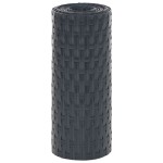 vidaXL Paravane pentru balcon, 5 buc., antracit, 255x19 cm, poliratan vidaXL Paravane pentru balcon, 5 buc., antracit, 255x19 cm, poliratan