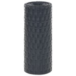 vidaXL Paravane pentru balcon, 10 buc., antracit, 255x19 cm, poliratan vidaXL Paravane pentru balcon, 10 buc., antracit, 255x19 cm, poliratan