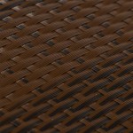 vidaXL Paravan pentru balcon 10 buc. maro și negru 255x19 cm poliratan vidaXL Paravan pentru balcon 10 buc. maro și negru 255x19 cm poliratan