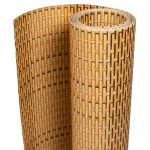 vidaXL Paravane pentru balcon 5 buc. maro deschis 255x19 cm poliratan vidaXL Paravane pentru balcon 5 buc. maro deschis 255x19 cm poliratan