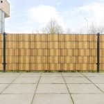 vidaXL Paravane pentru balcon 5 buc. maro deschis 255x19 cm poliratan vidaXL Paravane pentru balcon 5 buc. maro deschis 255x19 cm poliratan