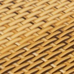 vidaXL Paravan pentru balcon 10 buc. maro deschis 255x19 cm poliratan vidaXL Paravan pentru balcon 10 buc. maro deschis 255x19 cm poliratan