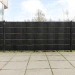 vidaXL Paravane pentru balcon, 10 buc., negru, 255x19 cm, poliratan vidaXL Paravane pentru balcon, 10 buc., negru, 255x19 cm, poliratan