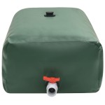 vidaXL Rezervor de apă cu robinet, pliabil, 670 L, PVC